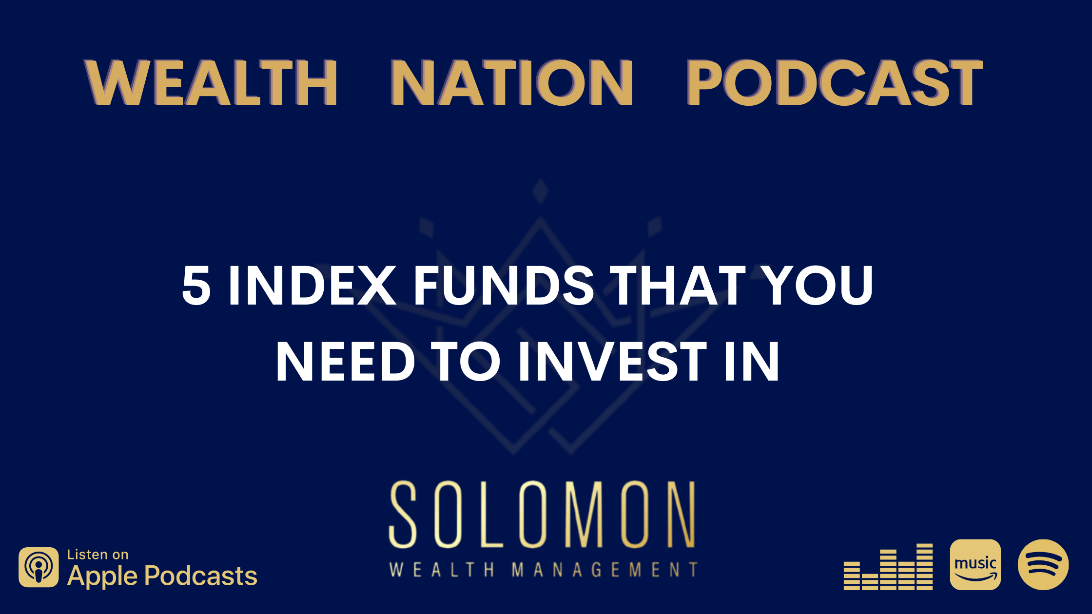 5 Index Funds that You Need to Invest In